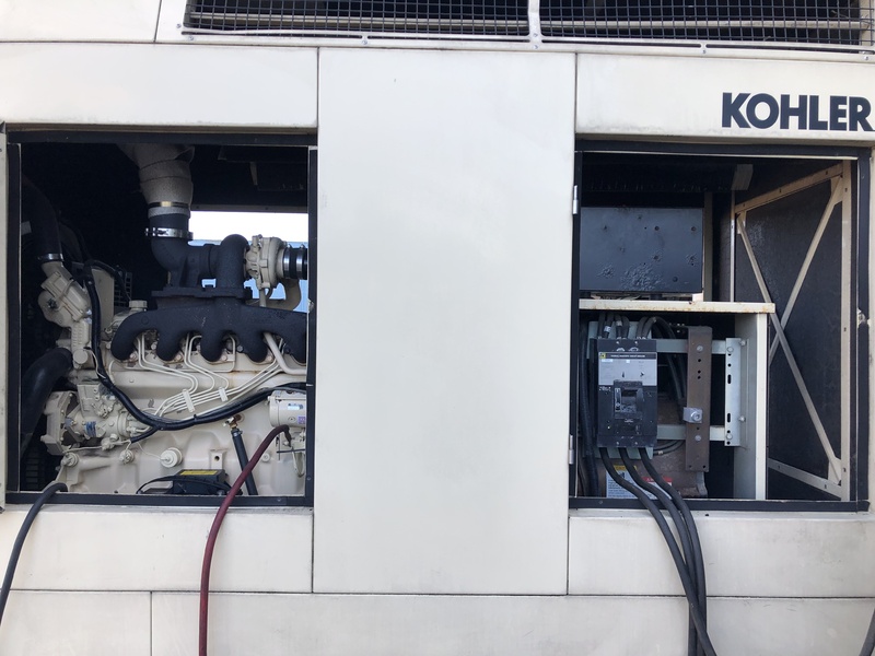 Used Kohler 100R0ZJ Diesel Generator, 682 Hrs