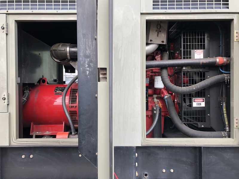 Used Baldor 350 kW Rental Grade Diesel Generator, 4011 Hrs, EPA Tier 3