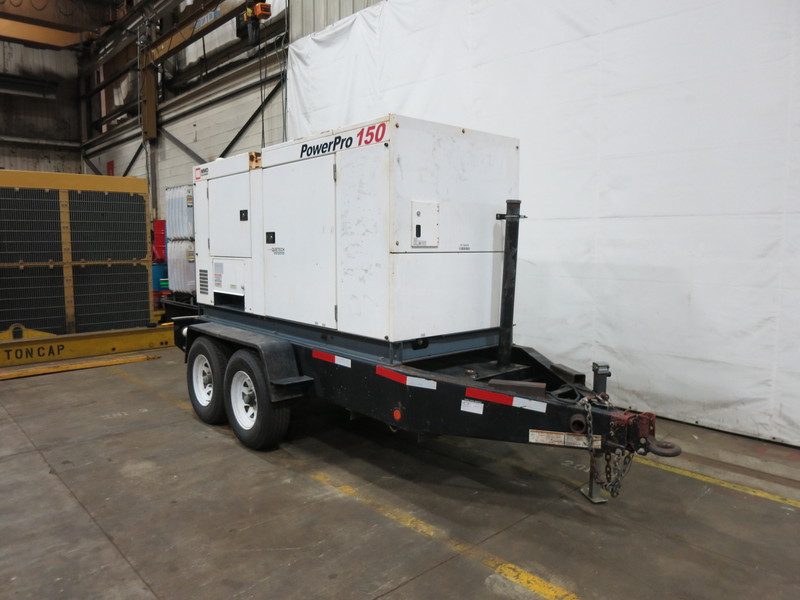 Used MMD PowerPro SGD150S Rental Grade Diesel Generator 6498 Hrs EPA Tier 3