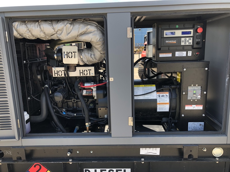 Used Generac SD0030 Diesel Generator, 79 Hrs, EPA Tier 3