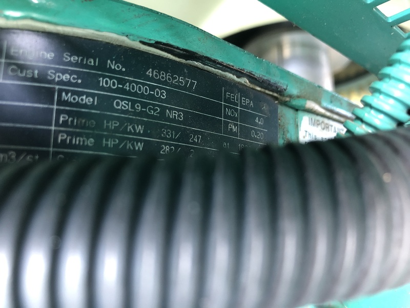 Used Cummins DSHAC Diesel Generator, 29 Hrs, EPA Tier 3