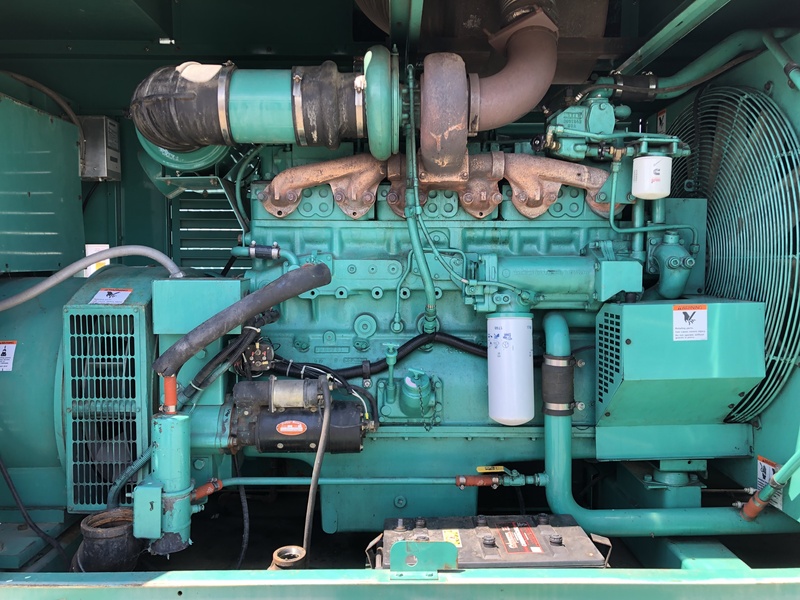 Used Cummins DFCE NTA855-G5 Diesel Generator, 346 Hrs