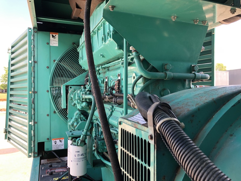 Used Cummins DFCE NTA855-G5 Diesel Generator, 346 Hrs