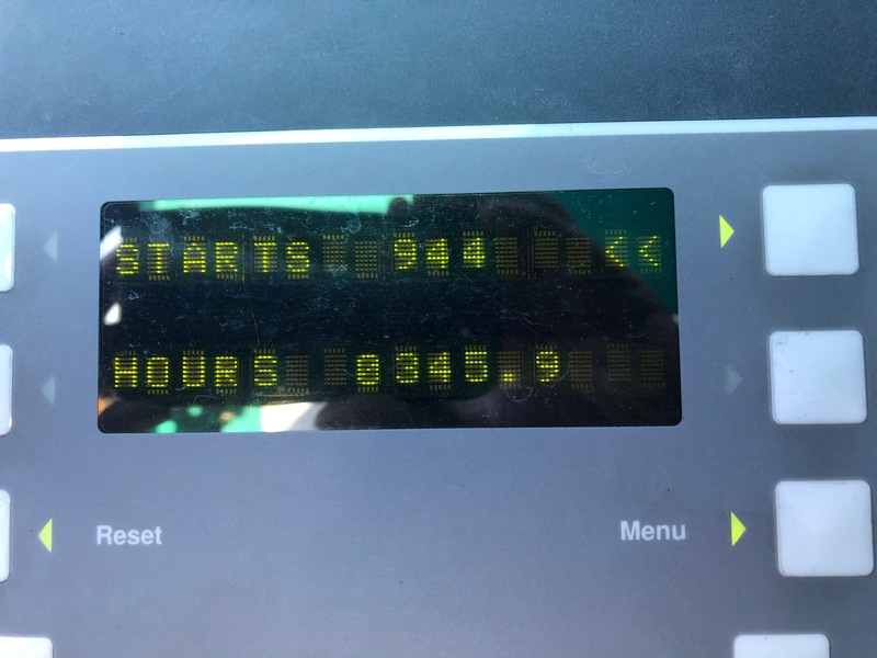 Used Cummins DFCE NTA855-G5 Diesel Generator, 346 Hrs