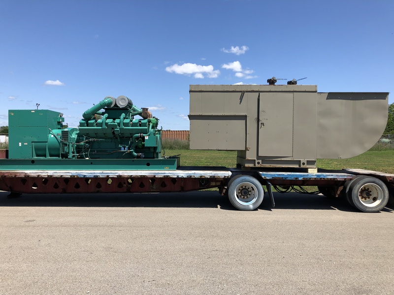 Used Cummins DFLB KTA50-G2 Diesel Generator, 587 Hrs