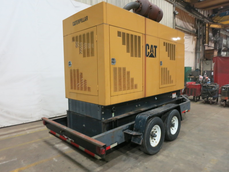 Used Caterpillar 3406 Portable Diesel Generator, 237 Hrs