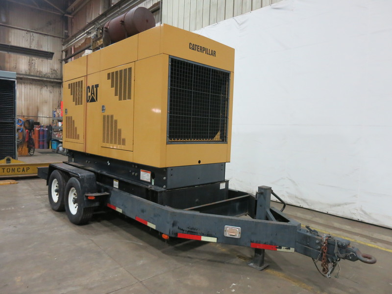 Used Caterpillar 3406 Portable Diesel Generator, 237 Hrs