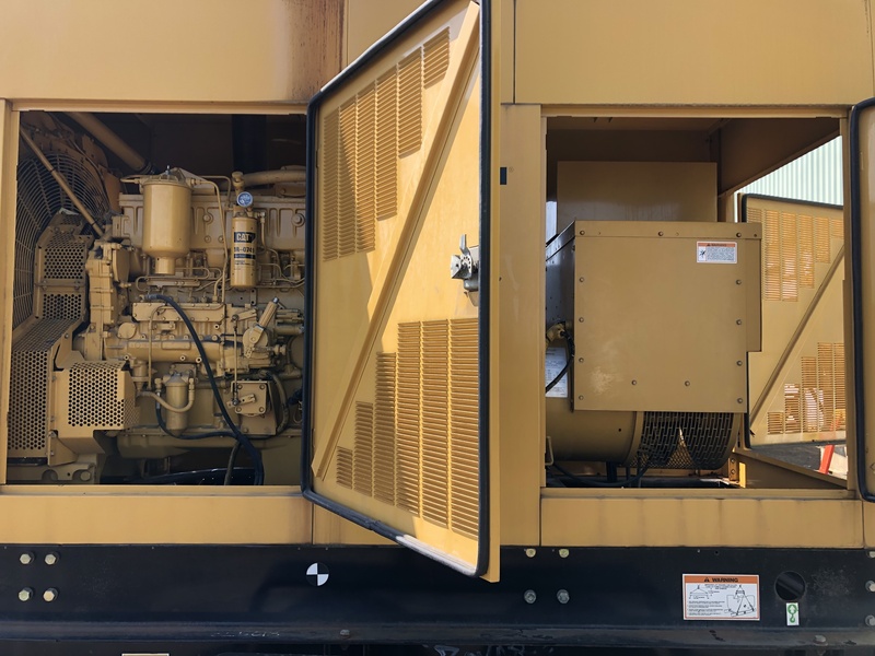 Used Caterpillar 3406 Portable Diesel Generator, 237 Hrs