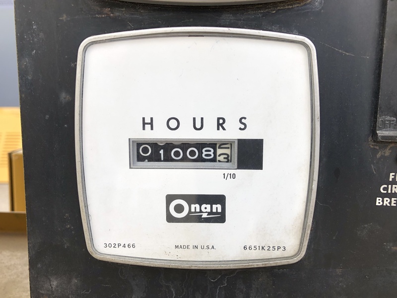 Used Cummins  Diesel Generator, 1008 Hrs