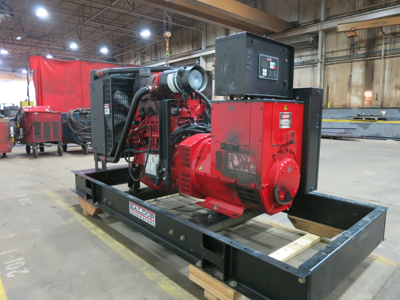 Used Baldor IDLC80-JD Diesel Generator, 2 Hrs, EPA Tier 3