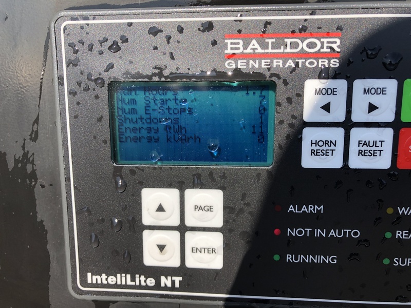 Used Baldor IDLC80-JD Diesel Generator, 2 Hrs, EPA Tier 3