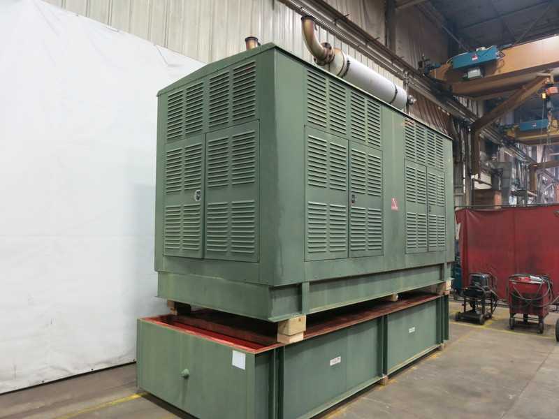 Used Cummins 600 kW Diesel Generator, 38 Hrs