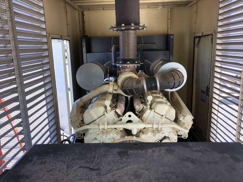 Used Kohler 800REOZM Diesel Generator, 234 Hrs