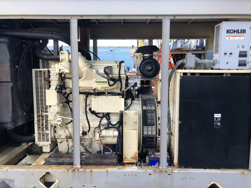 Used Kohler 150RZD Natural Gas Generator, 546 Hrs