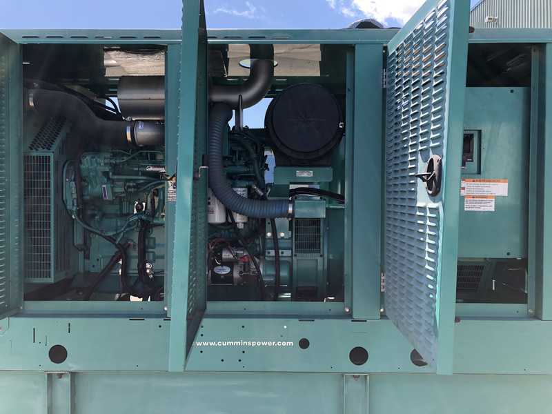 Used Cummins DSHAD Diesel Generator, 314 Hrs, EPA Tier 3
