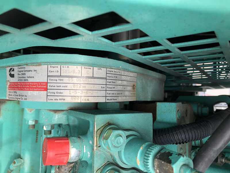 Used Cummins DGFC Diesel Generator, 339 Hours
