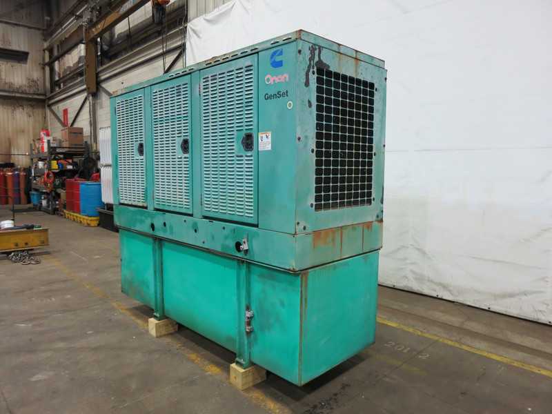 Used Cummins DGFC Diesel Generator, 339 Hours