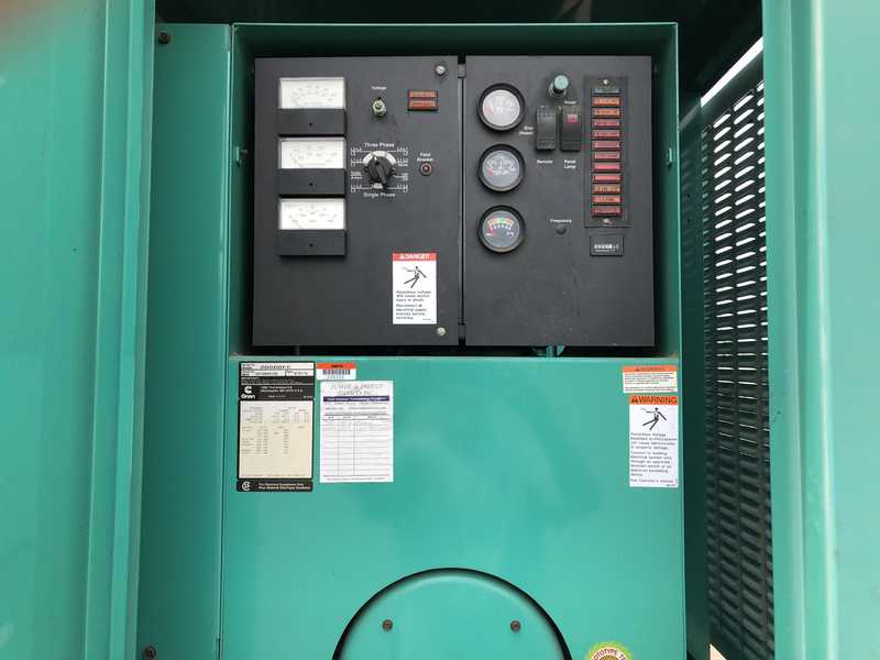 Used Cummins DGFC Diesel Generator, 339 Hours