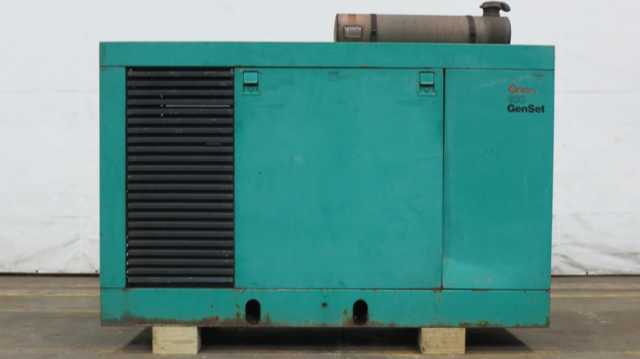 Used Cummins 100ENTXL28191A Natural Gas Generator, 1266 Hrs,