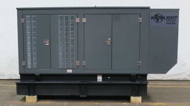 Used Katolight D125FJJ4 TWD610G Diesel Generator, 497 Hrs