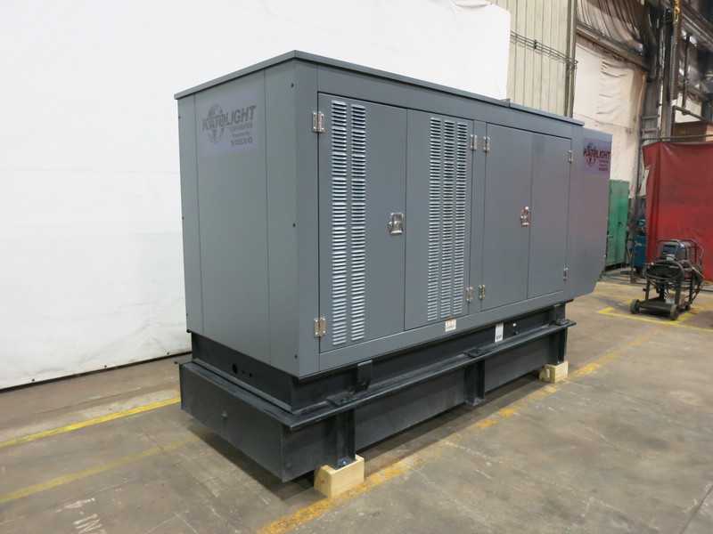 Used Katolight D125FJJ4 TWD610G Diesel Generator, 497 Hrs