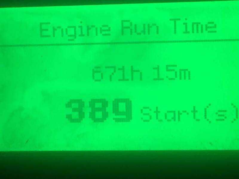 Used AKSA / Perkins Diesel Generator, 672 Hrs EPA Tier 3