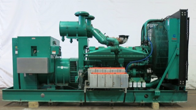 Used Cummins DFJA KTA 38-G1 Diesel Generator, 2437 Hrs