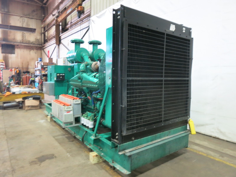 Used Cummins DFJA KTA 38-G1 Diesel Generator, 2437 Hrs