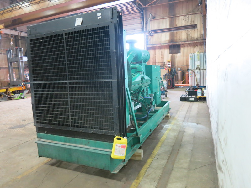 Used Cummins DFJA KTA 38-G1 Diesel Generator, 2437 Hrs