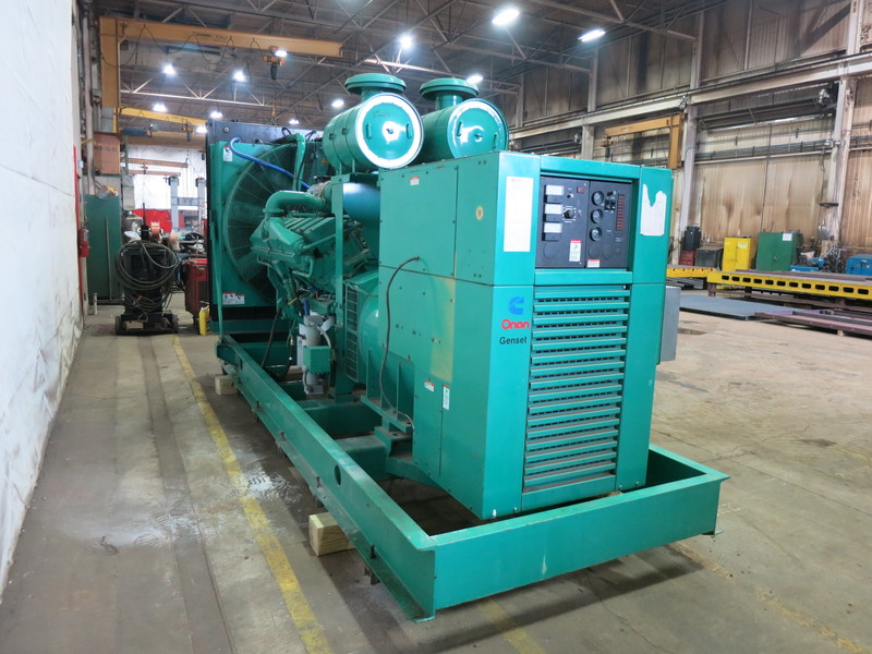 Used Cummins DFJA KTA 38-G1 Diesel Generator, 2437 Hrs
