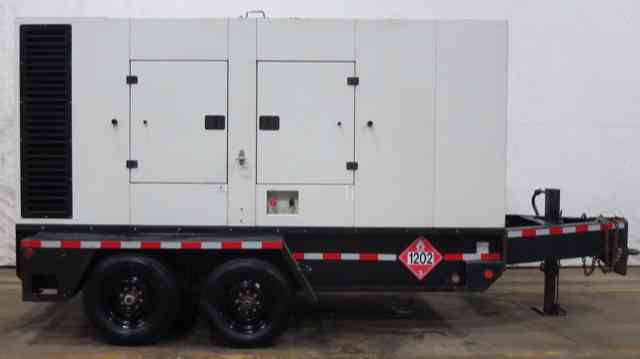 Used Doosan / Cummins G290 Rental Grade Diesel Generator 5283 Hrs EPA Tier 3