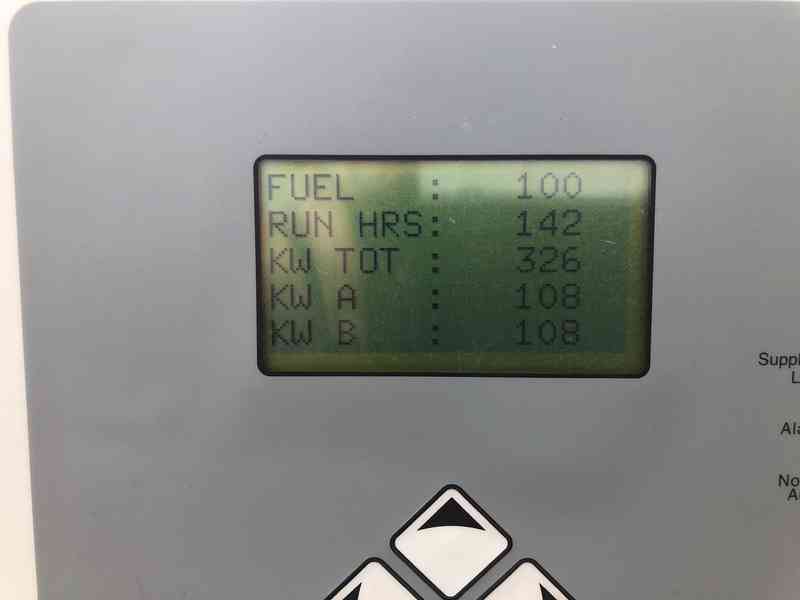 Used MTU 350RXC6DT3 Diesel Generator 142 Hrs EPA Tier 3