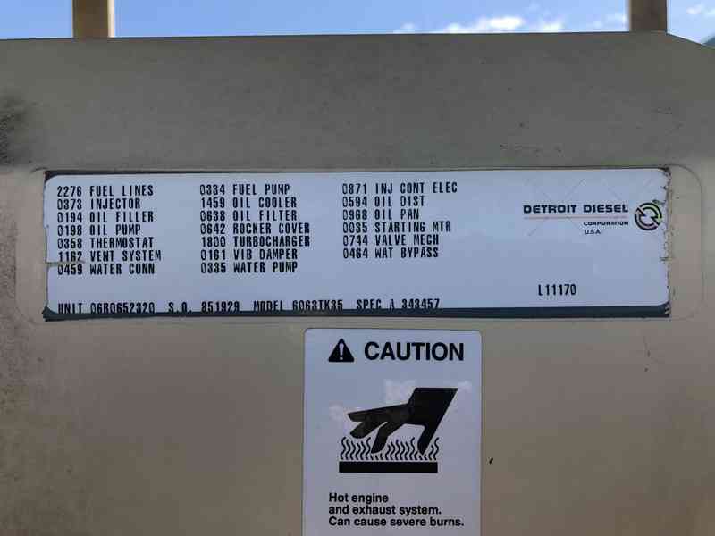 Used Kohler 350REOZD  Diesel Generator, 394 Hrs