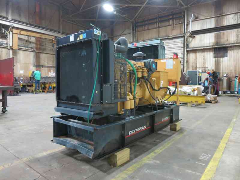 Used Caterpillar D125P1 Diesel Generator 43 Hrs