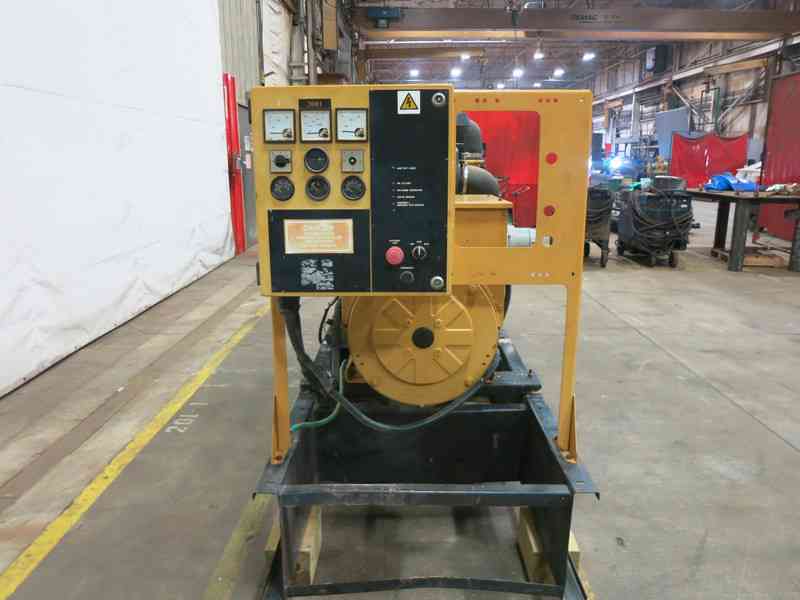 Used Caterpillar D125P1 Diesel Generator 43 Hrs