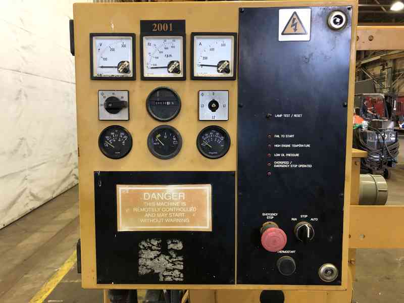 Used Caterpillar D125P1 Diesel Generator 43 Hrs