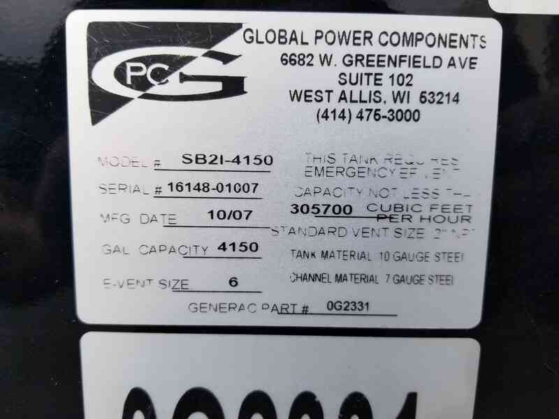 Used Generac MD0600 Paralleling Diesel Generator, 247 Hrs