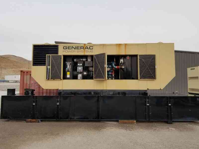 Used Generac MD0600 Paralleling Diesel Generator, 247 Hrs
