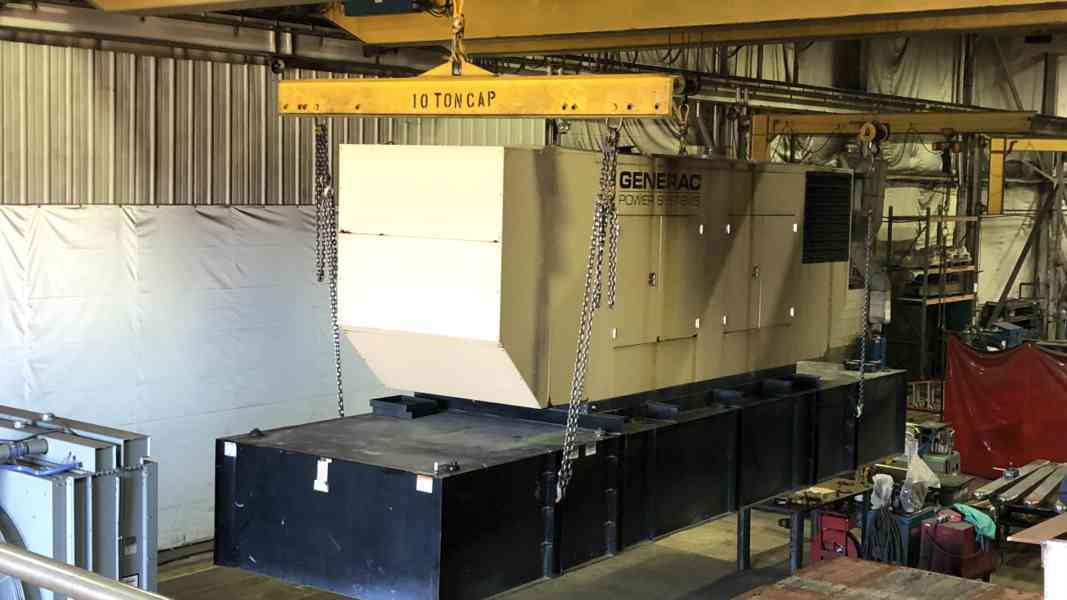 Used Generac MD0600 Paralleling Diesel Generator, 479 Hrs