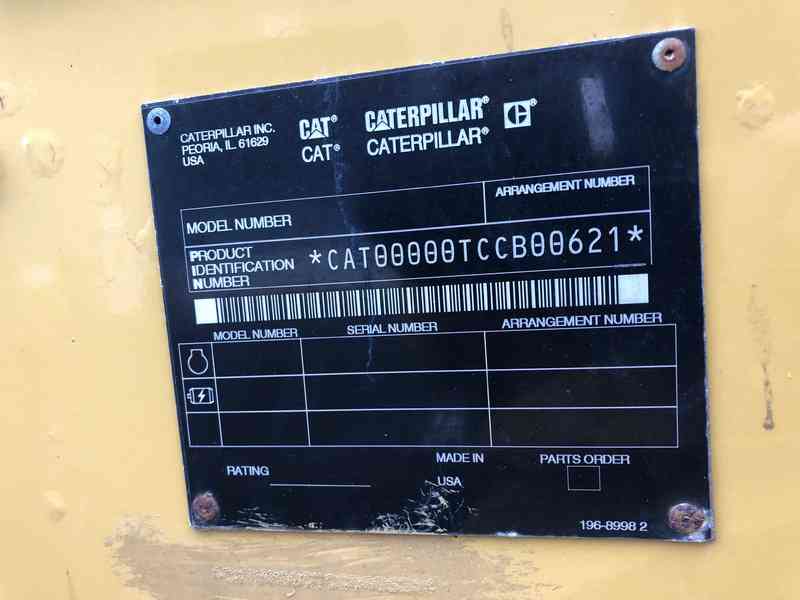 Used Caterpillar 3456 Diesel Generator, 585 Hrs