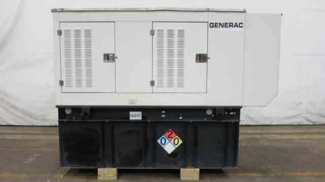 Used Generac SD060 Diesel Generator, 313 Hrs