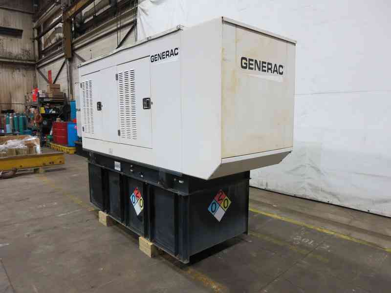 Used Generac SD060 Diesel Generator, 313 Hrs