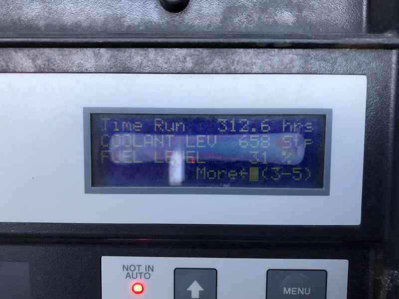 Used Generac SD060 Diesel Generator, 313 Hrs