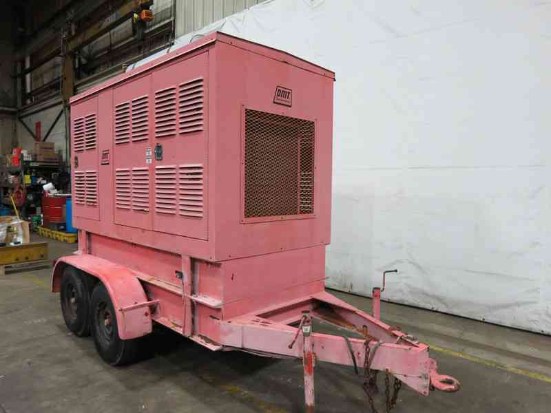 Used DMT-125CA Diesel Generator, 456 Hrs