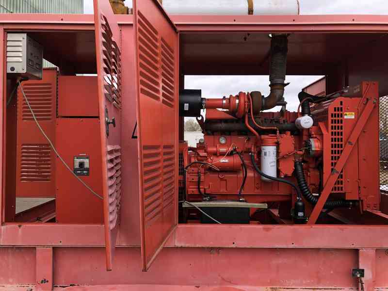 Used DMT-125CA Diesel Generator, 456 Hrs