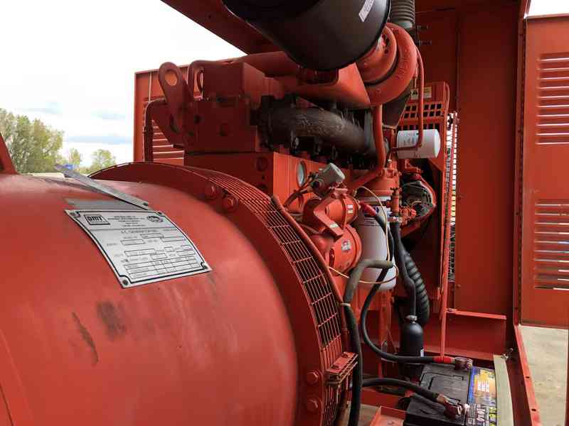 Used DMT-125CA Diesel Generator, 456 Hrs