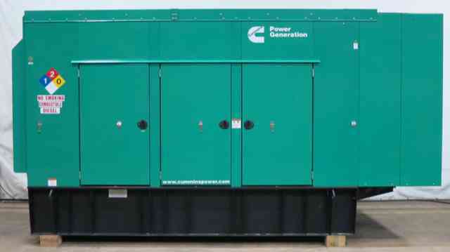 Used Cummins DFEK QSX15-G9 NR2 Diesel Generator, 59 Hrs, EPA Tier 2 w/Warranty