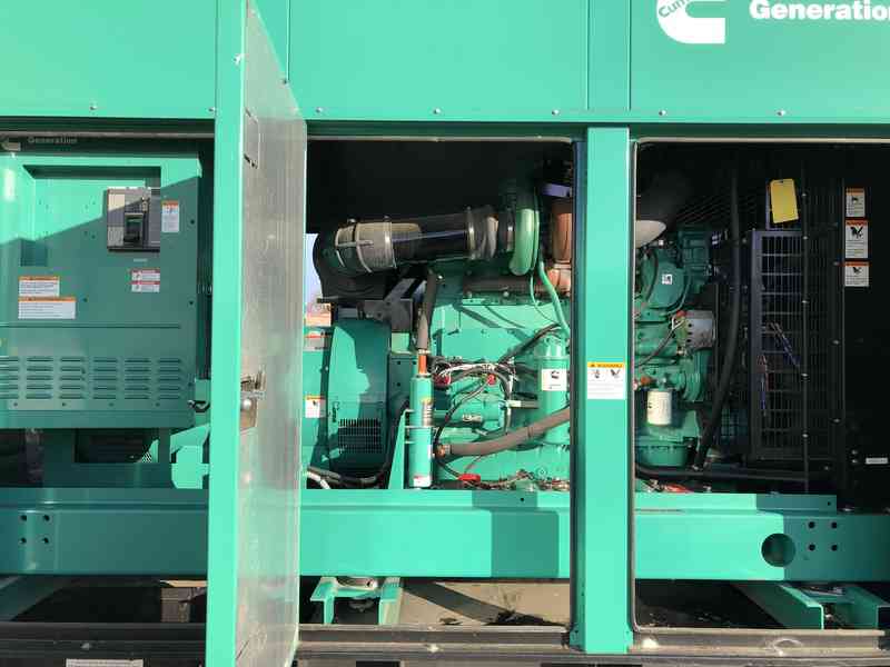 Used Cummins DFEK QSX15-G9 NR2 Diesel Generator, 59 Hrs, EPA Tier 2 w/Warranty