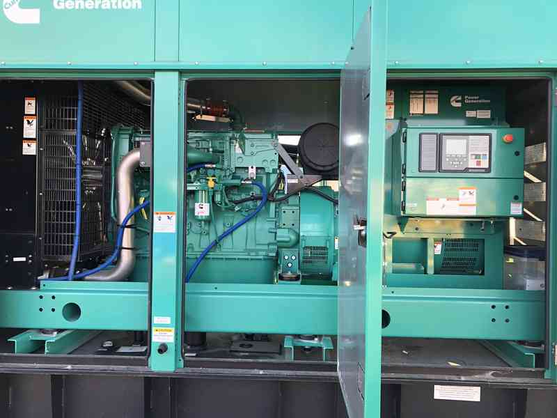 Used Cummins DFEK QSX15-G9 NR2 Diesel Generator, 59 Hrs, EPA Tier 2 w/Warranty
