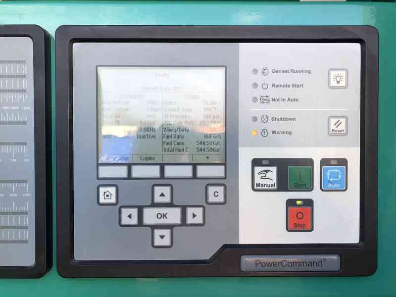 Used Cummins DFEK QSX15-G9 NR2 Diesel Generator, 59 Hrs, EPA Tier 2 w/Warranty